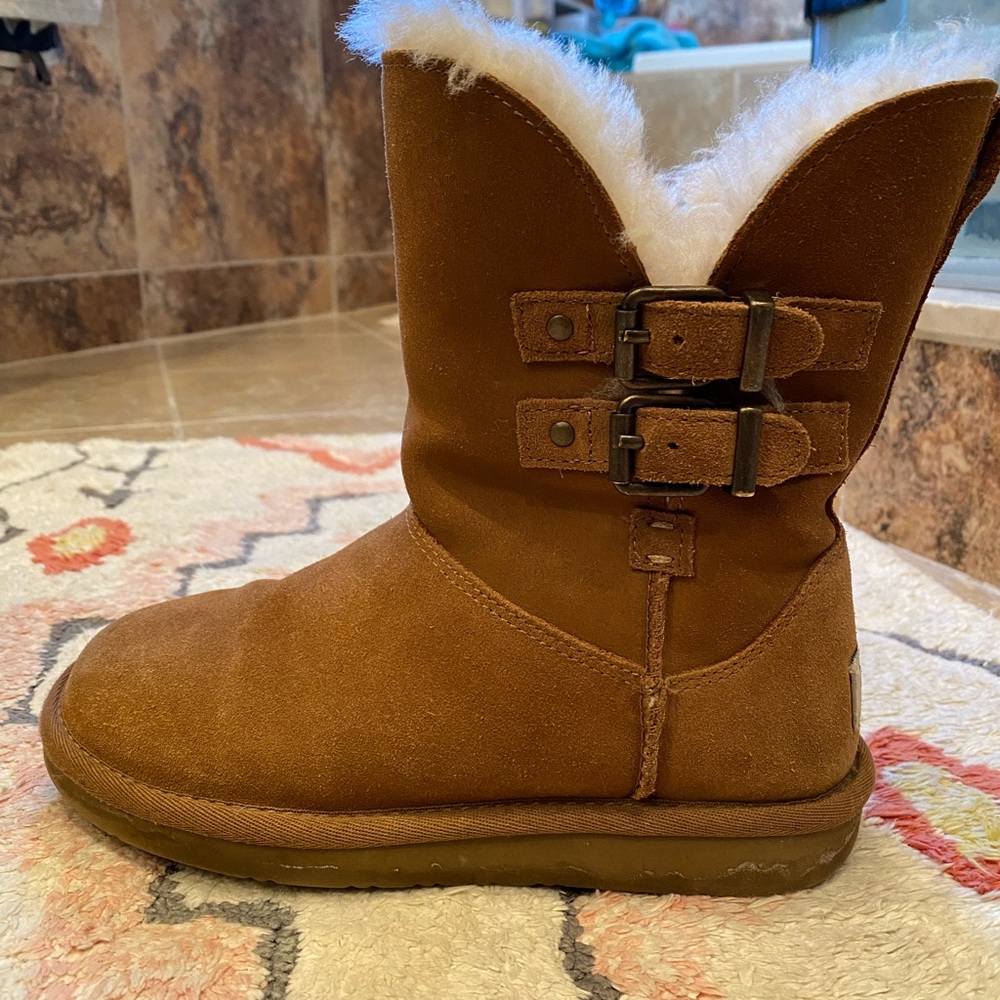 UGG Renley II Dual Buckle Shearling Boot